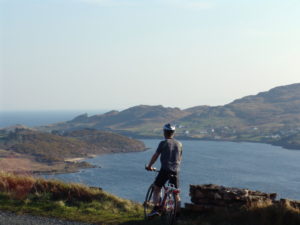 Overlooking Teelin Bay on Ireland by Bike vacation